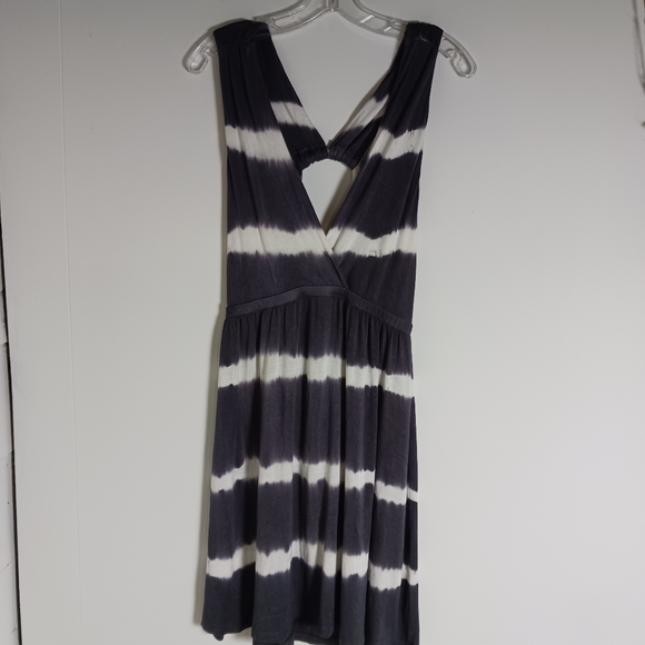 Tie-Dye Sleeveless Dress Blue and White Size M - Picture 1 of 4